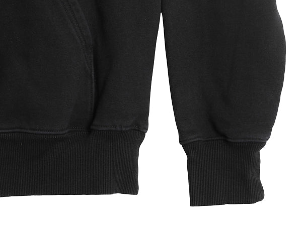 ノースフェイス 両面 プリント スウェット フード パーカー メンズ S / アウトドア グラフィック プルオーバー トレーナー 裏起毛 ブラック