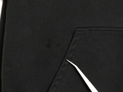 ノースフェイス 両面 プリント スウェット フード パーカー メンズ S / アウトドア グラフィック プルオーバー トレーナー 裏起毛 ブラック