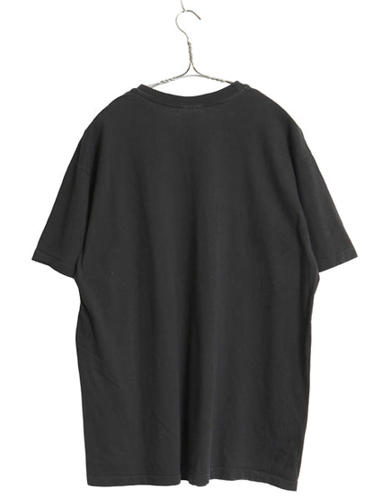 90s USA製 ユニバーサルスタジオ イラスト プリント 半袖 Tシャツ メンズ XL 古着 オールド 企業 シングルステッチ 大きいサイズ ブラック