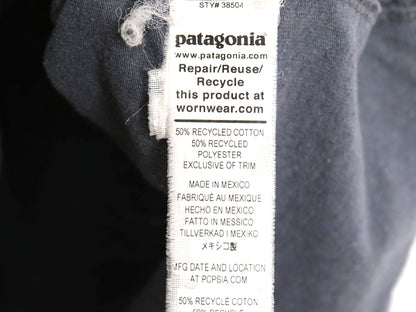 パタゴニア 両面 プリント 半袖 Tシャツ メンズ S / 21年製 アウトドア P6 ボックスロゴ バックプリント カットソー トップス シンプル 灰