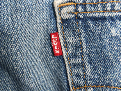 00s USA製 リーバイス 505 デニム パンツ メンズ 実寸 36 30 オールド ジーンズ ジーパン スリム ストレート ヒゲ アタリ 赤タブ 5ポケット