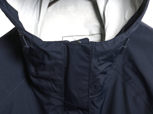 ノースフェイス マウンテンパーカー ジャケット レディース XS / アウトドア DRYVENT マンパ フルジップ ジャンパー 収納 パッカブル 紺