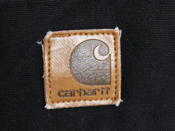 00s US企画 カーハート ウォッシュド ダック ペインター パンツ メンズ 33 32 / オールド B11 ワーク ストレート ヘビーウェイト ブラック