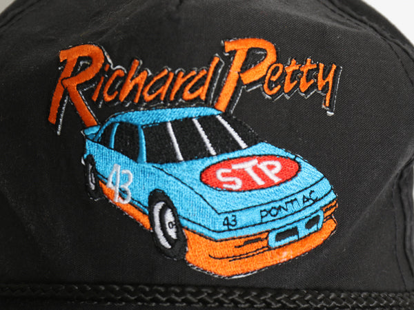 90s ナスカー レーシング ベースボール キャップ フリーサイズ 帽子 オールド オフィシャル アメ車 レーシング レース トラッカーハット 黒