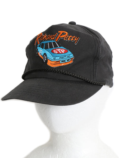 90s ナスカー レーシング ベースボール キャップ フリーサイズ 帽子 オールド オフィシャル アメ車 レーシング レース トラッカーハット 黒