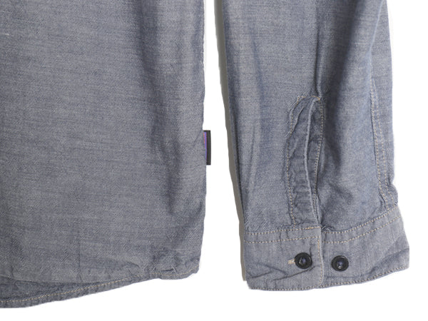 パタゴニア ブラフサイド シャツ メンズ XL 15年製 アウトドア 長袖シャツ オーガニック コットン シャンブレー ボタンダウン 大きいサイズ