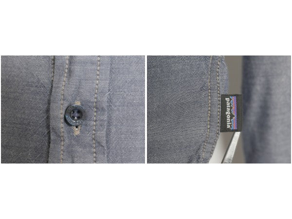 パタゴニア ブラフサイド シャツ メンズ XL 15年製 アウトドア 長袖シャツ オーガニック コットン シャンブレー ボタンダウン 大きいサイズ