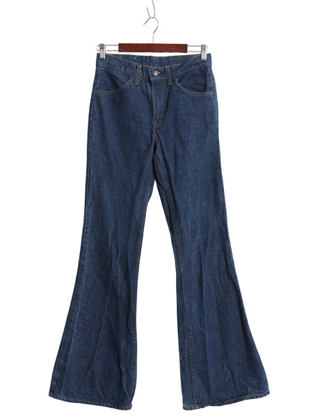 80s USA製 リーバイス 684 フレア デニム パンツ メンズ 29 34 / ヴィンテージ ブーツカット ベルボトム ジーンズ ジーパン 濃紺 ボトムス