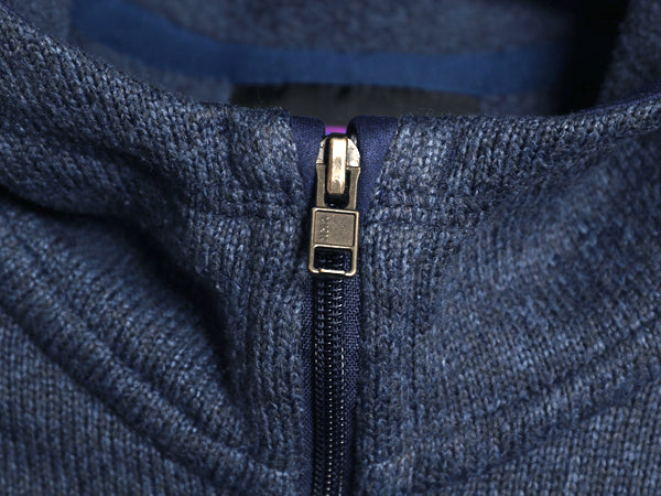 パタゴニア ベターセーター フーディ レディース М 古着 18年製 フリース セーター ジャケット フルジップ パーカー ブルゾン シンプル 紺