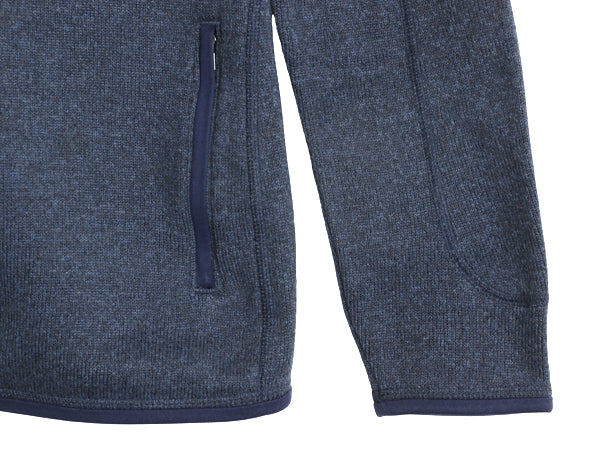 パタゴニア ベターセーター フーディ レディース М 古着 18年製 フリース セーター ジャケット フルジップ パーカー ブルゾン シンプル 紺