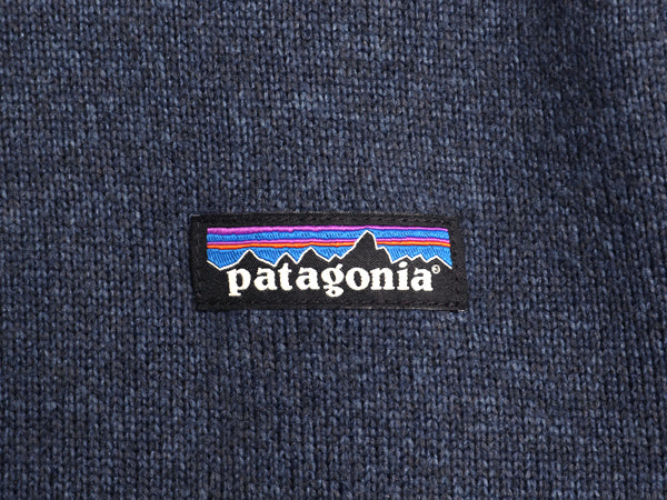 パタゴニア ベターセーター フーディ レディース М 古着 18年製 フリース セーター ジャケット フルジップ パーカー ブルゾン シンプル 紺