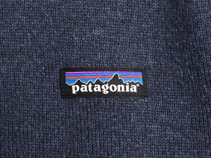 パタゴニア ベターセーター フーディ レディース М 古着 18年製 フリース セーター ジャケット フルジップ パーカー ブルゾン シンプル 紺