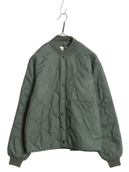 90s ★ 米軍実物 USAF CWU 9/P 中綿 キルティング ライナー ジャケット MEDIUM / 98年製 古着 ミリタリー エアフォース ナイロン フライト