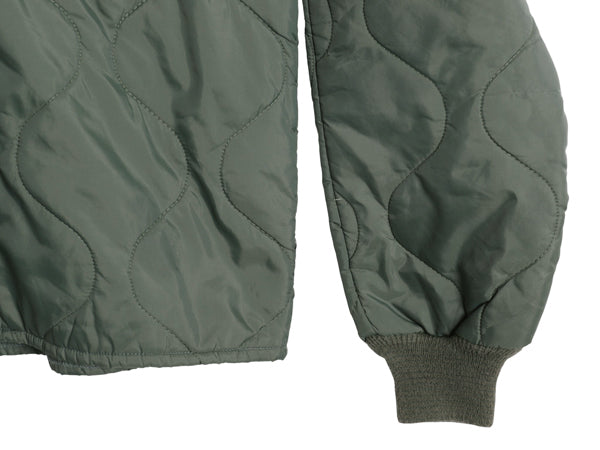 90s ★ 米軍実物 USAF CWU 9/P 中綿 キルティング ライナー ジャケット MEDIUM / 98年製 古着 ミリタリー エアフォース ナイロン フライト