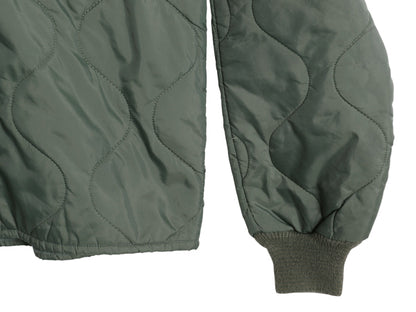 90s ★ 米軍実物 USAF CWU 9/P 中綿 キルティング ライナー ジャケット MEDIUM / 98年製 古着 ミリタリー エアフォース ナイロン フライト