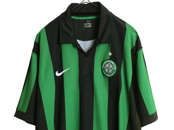 00s ☆ ナイキ セルティック サッカー ユニフォーム メンズ XXL / 正規品 オールド 06 07 当時物 オフィシャル フットボール アウェイ