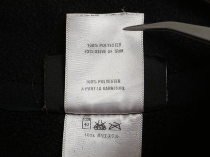 パタゴニア シンチラ フリース ベスト メンズ M 古着 10年製 アウトドア ハイネック フルジップ ノースリーブ 前開き 重ね着 黒 シンプル