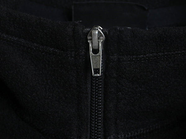 パタゴニア シンチラ フリース ベスト メンズ M 古着 10年製 アウトドア ハイネック フルジップ ノースリーブ 前開き 重ね着 黒 シンプル