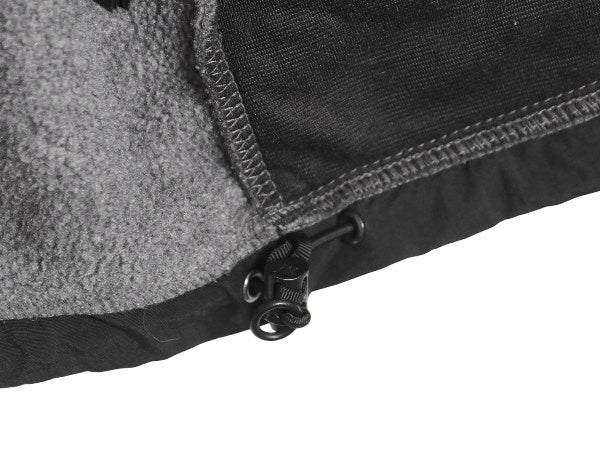 ノースフェイス デナリ ジャケット メンズ S 古着 アウトドア フリース ナイロン ブルゾン ハイネック フルジップ アウター ツートン 灰 黒