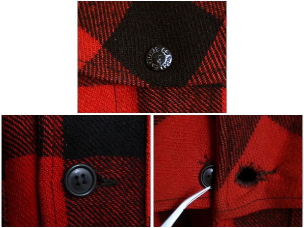 80s USA製 ★ フィルソン ダブル マッキーノ クルーザー ジャケット メンズ M / 古着 ヴィンテージ ヘビーウェイト ウール チェック ワーク