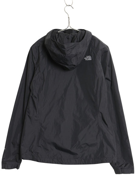 US企画 ノースフェイス DRYVENT マウンテンパーカー ジャケット レディース XS ナイロン フルジップ ブルゾン マンパ パッカブル ブラック