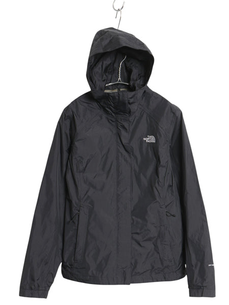 US企画 ノースフェイス DRYVENT マウンテンパーカー ジャケット レディース XS ナイロン フルジップ ブルゾン マンパ パッカブル ブラック