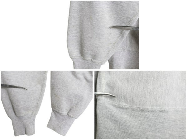 80s USA製 ★ チャンピオン リバースウィーブ 2段 カレッジ プリント スウェット メンズ XL ヴィンテージ トレーナー 裏起毛 大きいサイズ