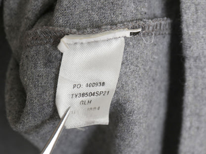 パタゴニア 両面 プリント 半袖 Tシャツ メンズ M / 21年製 アウトドア P6 ボックスロゴ バックプリント カットソー トップス シンプル 灰