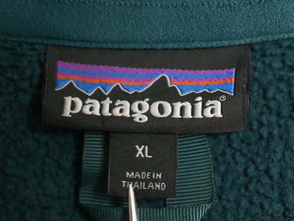パタゴニア ベターセーター ハーフジップ メンズ XL 古着 22年製 アウトドア フリース セーター ジャケット プルオーバー 緑 大きいサイズ