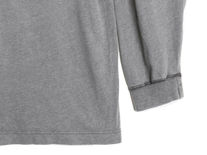 90s USA製 オールド ギャップ タートルネック 長袖 Tシャツ メンズ XL / ロンT ポケT ポケット付き ヘビーウェイト 無地 大きいサイズ 灰