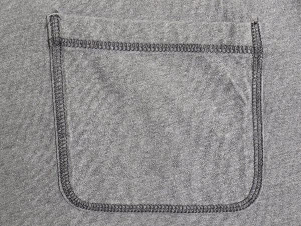 90s USA製 オールド ギャップ タートルネック 長袖 Tシャツ メンズ XL / ロンT ポケT ポケット付き ヘビーウェイト 無地 大きいサイズ 灰