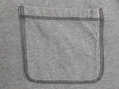 90s USA製 オールド ギャップ タートルネック 長袖 Tシャツ メンズ XL / ロンT ポケT ポケット付き ヘビーウェイト 無地 大きいサイズ 灰