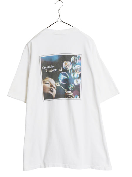 90s 00s ★ Adobe アート イラスト プリント Tシャツ メンズ XL オールド 企業物 テック コンピューター ロゴ グラフィック ヘビーウェイト