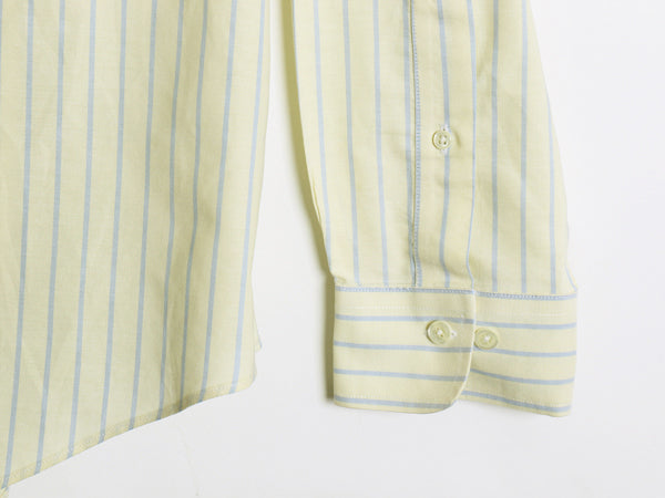 ブルックスブラザーズ ストライプ 長袖 ボタンダウン シャツ メンズ L / SLIM FIT オックスフォード スーピマ コットン ノーアイロン 細身