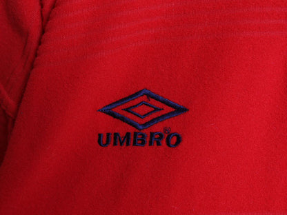 90s 00s ☆ アンブロ イングランド代表 サッカー ユニフォーム メンズ XL / 99 00 当時物 フットボール シャツ アウェイ パイル タオルユニ