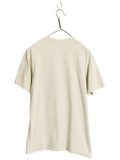 19SS USA製 シュプリーム アート イラスト プリント Tシャツ メンズ M グラフィック ロゴ ヘビーウェイト コットン キャラクター ベージュ