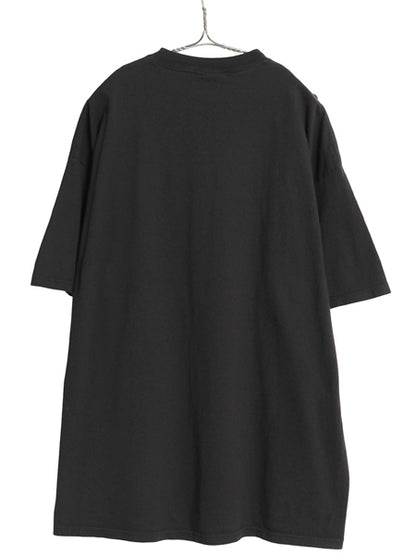 90s USA製 ジョーク メッセージ プリント 半袖 Tシャツ メンズ XXL オールド 当時物 ヘビーウェイト コットン カットソー 大きいサイズ 黒