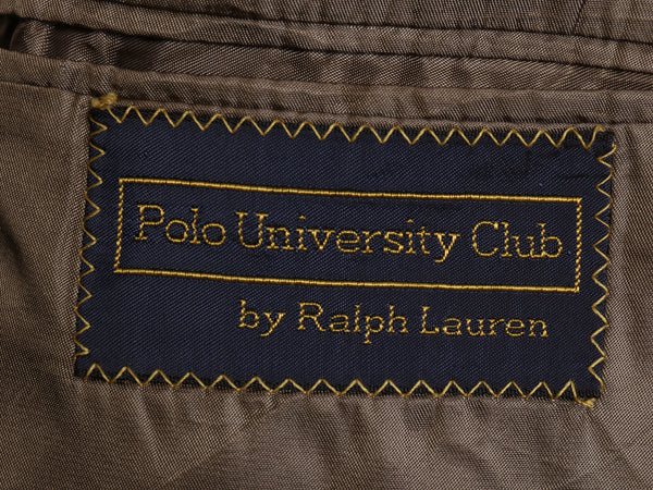 90s USA製 POLO UNIVERSITY CLUB ラルフローレン テーラード ジャケット メンズ L / オールド ポロ ブレザー ウール ライナー付き トラッド