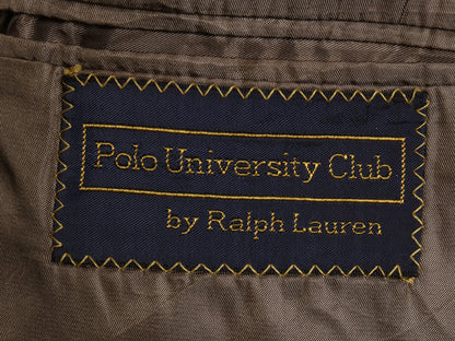 90s USA製 POLO UNIVERSITY CLUB ラルフローレン テーラード ジャケット メンズ L / オールド ポロ ブレザー ウール ライナー付き トラッド