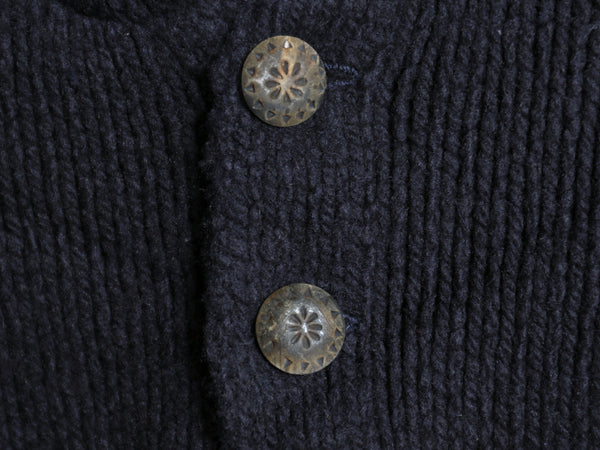 復刻 ポロカントリー ラルフローレン 星条旗 ニット パーカー メンズ M ポロ ラム ウール セーター プルオーバー ヘンリーネック ネイビー