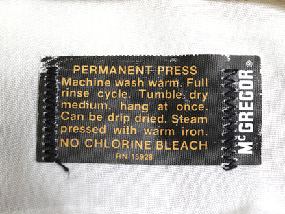 デッドストック 80s USA製 マクレガー 太畝 コーデュロイ パンツ メンズ 40 34 / 新品 ヴィンテージ トラウザー ストレート 大きいサイズ