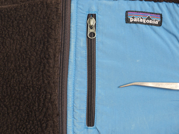 パタゴニア クラシック レトロX フリース ジャケット メンズ L / 10年製 フルジップ アウトドア ボア パイル ツートン ブルゾン ジャンパー