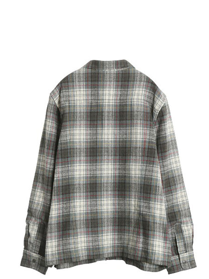 USA製 ペンドルトン フルジップ チェック ウール ジャケット レディース XL メンズ M 程/ ボックス スポジャケ 長袖 シャツ ブルゾン 薄手