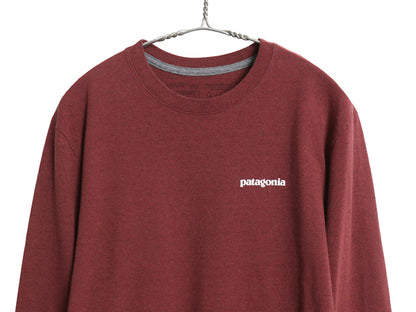 パタゴニア 両面 プリント 長袖 Tシャツ メンズ M / 19年製 アウトドア ロンT ロングスリーブ P6 バックプリント ボックスロゴ カットソー