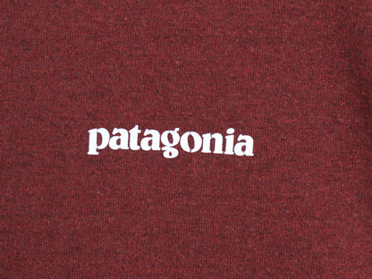 パタゴニア 両面 プリント 長袖 Tシャツ メンズ M / 19年製 アウトドア ロンT ロングスリーブ P6 バックプリント ボックスロゴ カットソー
