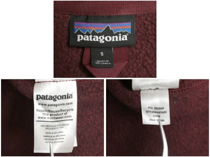 パタゴニア ベターセーター ジャケット レディース S 古着 20年製 アウトドア 裏起毛 フリース セーター フルジップ ブルゾン バーガンディ