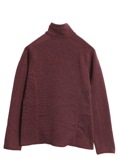 パタゴニア ベターセーター ジャケット レディース S 古着 20年製 アウトドア 裏起毛 フリース セーター フルジップ ブルゾン バーガンディ