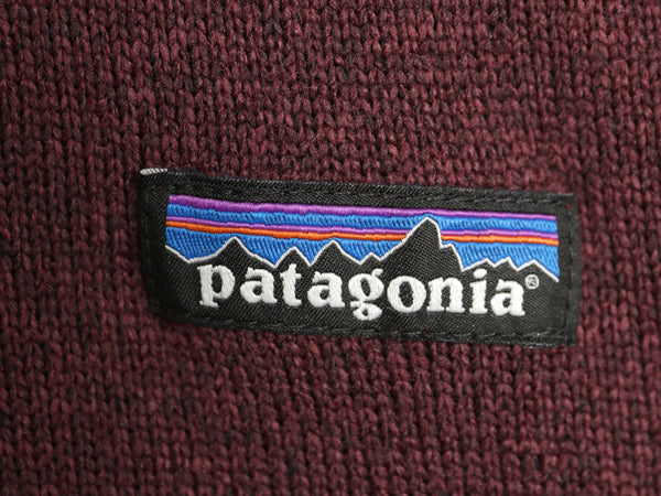 パタゴニア ベターセーター ジャケット レディース S 古着 20年製 アウトドア 裏起毛 フリース セーター フルジップ ブルゾン バーガンディ