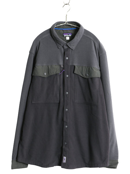 パタゴニア ロングスリーブ アーリー ライズ スナップ シャツ メンズ XL / 20年製 フリース ジャケット アウトドア 大きいサイズ スナップ