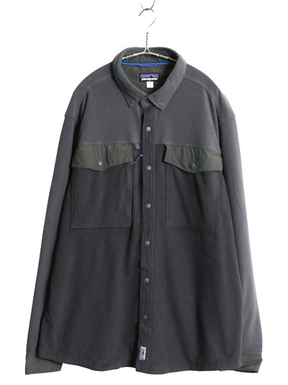 パタゴニア ロングスリーブ アーリー ライズ スナップ シャツ メンズ XL / 20年製 フリース ジャケット アウトドア 大きいサイズ スナップ